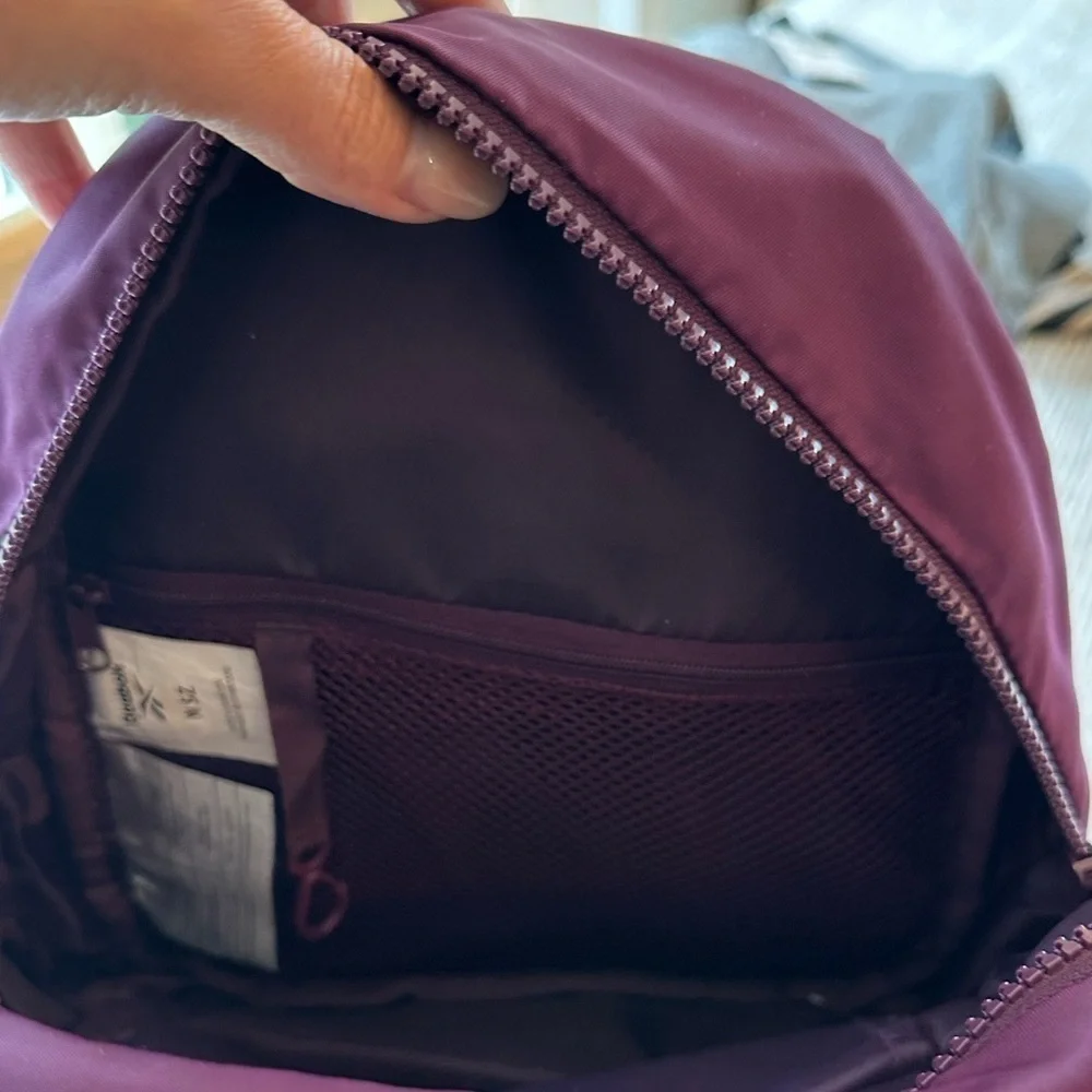 Reebok Mini Backpack Y2K Purple Mini BookBag